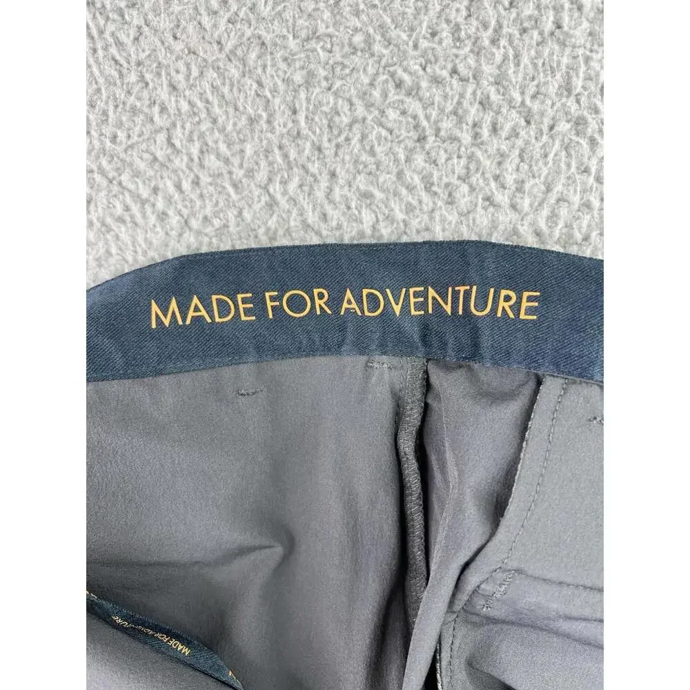 Teren Hiking Pants Mens 40x34 Gray Stretch Performance Slim Fit Outdoor - Picture 3 of 14